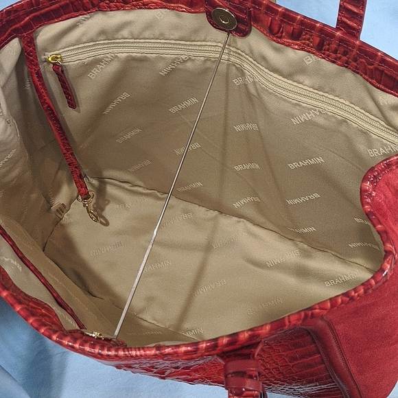 ***NWOT*** Brahmin Julian in Lava Pampas - Picture 7 of 9